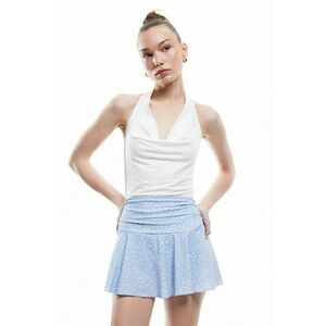 Fusta-pantalon cu model floral imagine