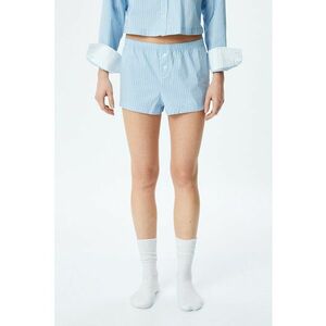 Pantaloni de pijama scurti cu model in dungi imagine