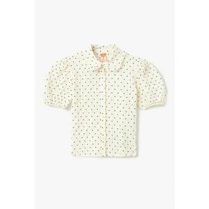 Camasa cu model buline si maneci scurte imagine