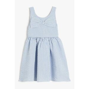 Rochie cu aplicatie funda si dungi imagine