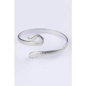 Bratara rigida fara inchidere - placata cu aur de 18K imagine