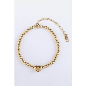 Bratara de otel inoxidabil placat au aur de 18K imagine