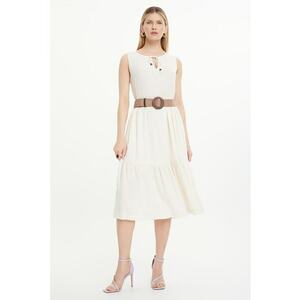 Rochie midi evazata imagine