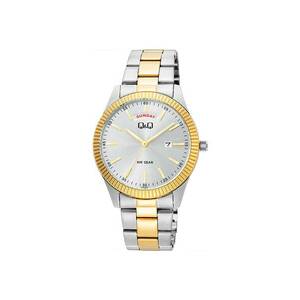 Ceas barbati - A14A-002PY - Auriu/Argintiu imagine