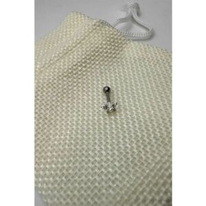 Piercing de tragus - din argint veritabil - cu zirconia imagine