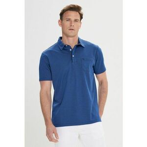 Tricou polo cu buzunar pe piept imagine