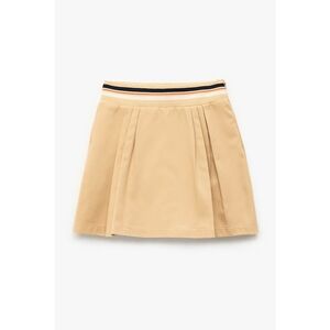 Fusta-pantalon din bumbac cu banda elastica in talie imagine