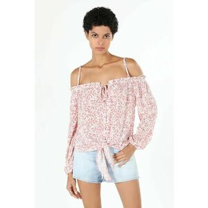 Camasa Cu Maneca Lunga - De Dama Roz Regular Fit imagine