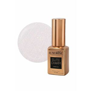 Rubber Base Hema Free ELITE CHARM - Frosted Sparkle 15ml imagine