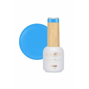 Oja Semipermanenta Hema Free Viva Pure - Wild Blue 10ml imagine