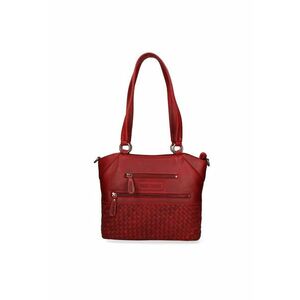 Geanta de piele cu bareta de umar imagine