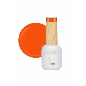 Oja Semipermanenta Hema Free Viva Pure - Fiery Orange 10ml imagine
