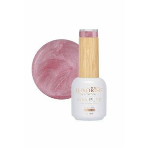 Oja Semipermanenta Hema Free Viva Pure - Metallic Rose 10ml imagine