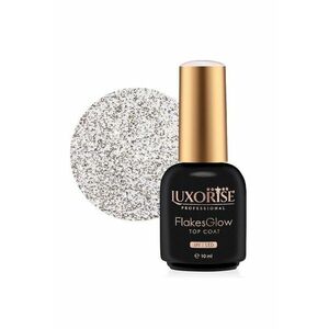 Top Coat - FlakesGlow Champagne Charm 10ml imagine