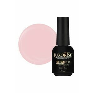 Fiber Base with Vitamins Milky Pink 15ml imagine