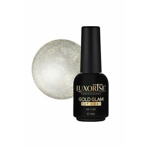 Gold Glam Top Coat 15ml imagine