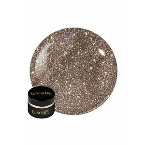 Gel UV Constructie Unghii RevoFlex Disco 15ml - Glam Gold imagine