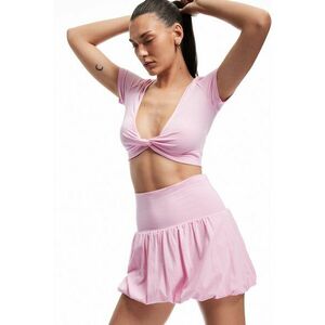 Fusta-pantalon de bumbac imagine