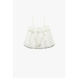 Top cu garnituri de dantela imagine