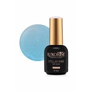 Top Coat - STELLAR SHINE Starlit Sapphire 10ml imagine