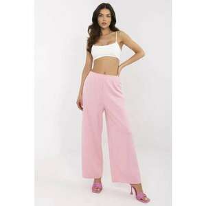 Pantaloni palazzo cu taie elastica imagine