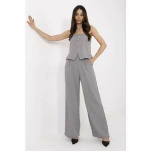 Set de top fara maneci si pantaloni lejeri imagine