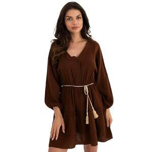 Rochie scurta cu maneci lungi imagine