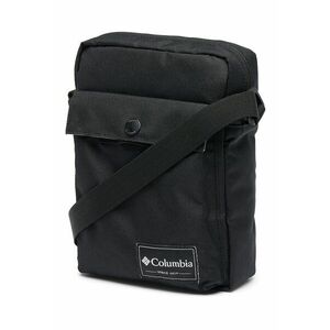 Geanta crossbody unisex cu bareta ajustabila Zigzag Side - Negru imagine