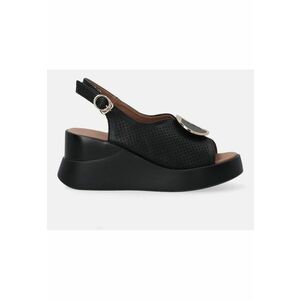 Sandale wedge cu perforatii imagine