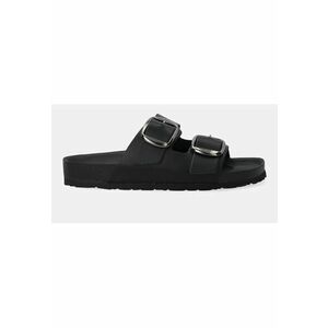 Papuci din piele cu catarame duble imagine