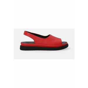 Sandale din piele cu bareta elastica imagine