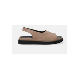 Sandale cu bareta elastica din piele naturala imagine