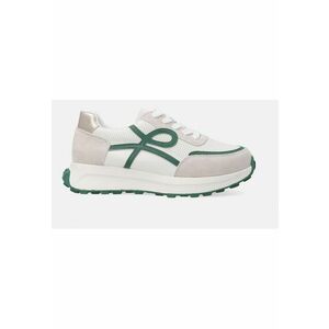 Tenisi cu insertii de piele intoarsa imagine