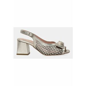 Sandale cu aspect metalizat imagine