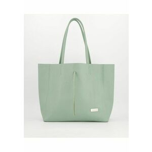 Geanta shopper verde imagine