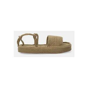 Sandale cu platforma si snur imagine