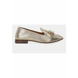 Pantofi loafer perforati din piele imagine