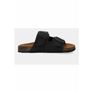 Slapi din piele cu catarame imagine