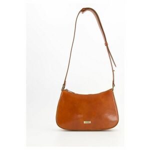 Geanta de umar piele naturala - 16 -5x27x6 - - 2 buzunare interioare - curea imagine