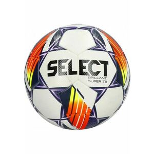 Minge fotbal Brillant Super TB V24 - oficiala de joc - alb/portocaliu/mov - imagine