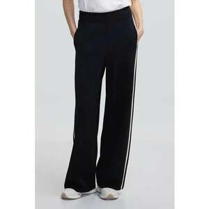 Pantaloni cu croiala ampla si talie inalta imagine