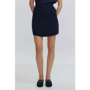 Fusta cambrata cu model uni imagine