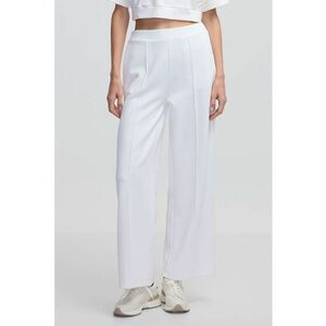 Pantaloni cu croiala ampla si talie inalta imagine