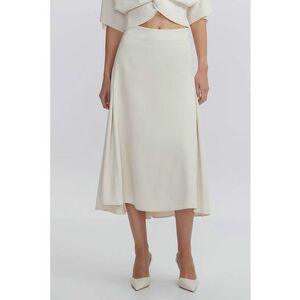 Fusta midi cu croiala in A imagine