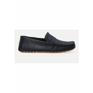 Pantofi loafer de piele - cu cusaturi decorative imagine