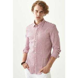 Camasa slim fit cu dungi imagine