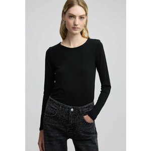 Bluza slim-fit din amestec de modal imagine