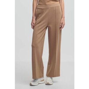 Pantaloni cu croiala ampla si talie inalta imagine