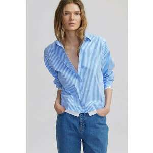 Camasa cu maneci cazute si dungi imagine