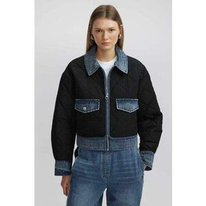 Jacheta din denim cu doua nuante imagine